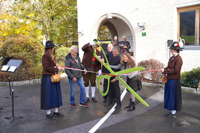 Feierliche Eröffnung vom Haus der Vereine
